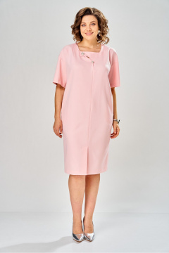 Платье KaVaRi 1149 светло-розовый - фото 1