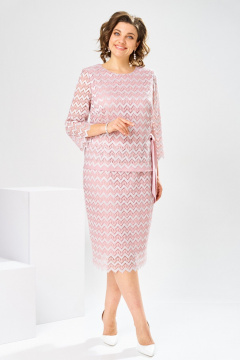 Платье Romanovich Style 1-2894 розовый - фото 2