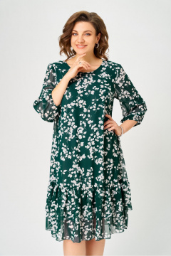 Платье DaLi 4632 зелень - фото 2