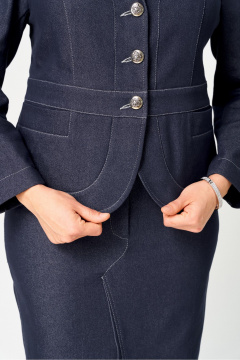 Жакет, юбка DaLi 3746.2 джинс - фото 4