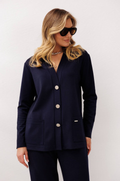 Брюки, кардиган Anastasia 1287 темно-синий - фото 2