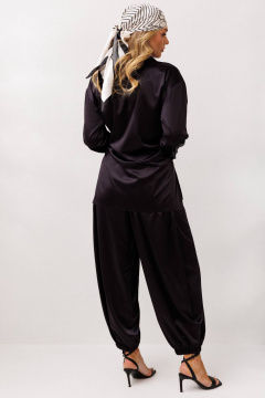 Блуза, брюки Anastasia 1353 черничный - фото 5