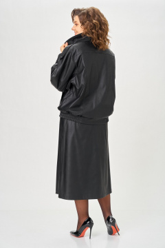 Куртка ANASTASIA MAK 1322 черный - фото 5