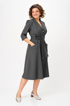 Платье Anastasia 1318.1 графит - фото 2