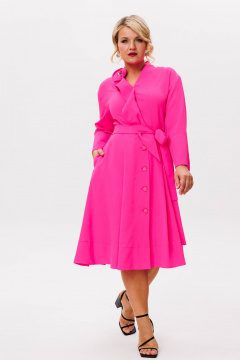 Платье Anastasia 1208.4 фуксия - фото 2