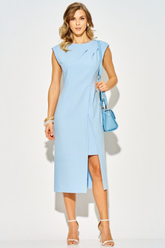 Платье Laikony L-993 голубой - фото 5