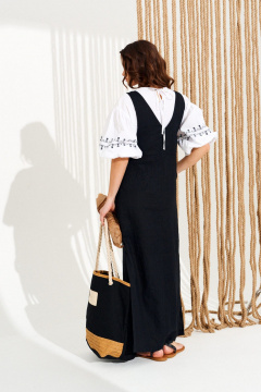 Сарафан ELLETTO 11127 черный - фото 5