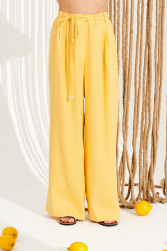 Брюки ELLETTO 12388 желтый - фото 3