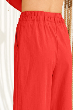 Блуза, брюки ELLETTO 15334 красный - фото 4