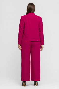 Брюки, жакет Gold Style 2704 малиновый - фото 4