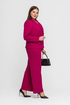 Брюки, жакет Gold Style 2704 малиновый - фото 2