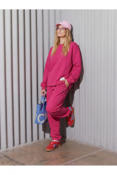 Брюки, джемпер Lokka 1870С малиновый - фото 2