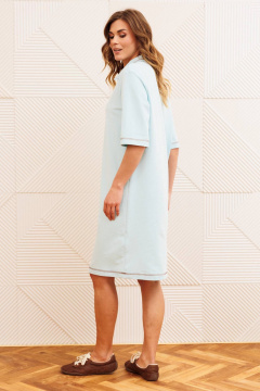 Платье Gizart 5394 голубой - фото 4