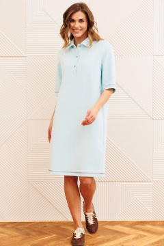 Платье Gizart 5394 голубой - фото 2