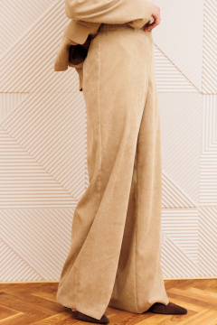 Брюки, жакет Gizart 5411 бежевый - фото 4