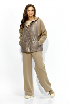 Брюки, куртка TAiER 1379 капучино - фото 2