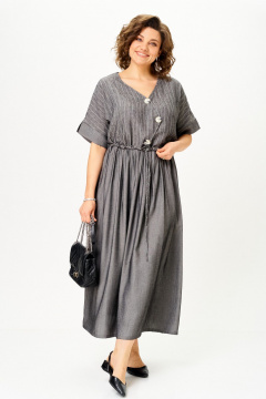 Платье Michel chic 2181 мокрый_асфальт - фото 5