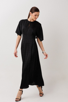 Платье ERTANNO 1006 черный - фото 2