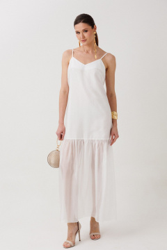 Платье ERTANNO 1011 молочный - фото 2