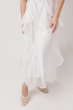 Юбка ERTANNO 1016 молочный - фото 4