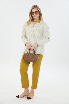 Брюки, жакет LM К1780145 полоска_льняная - фото 5