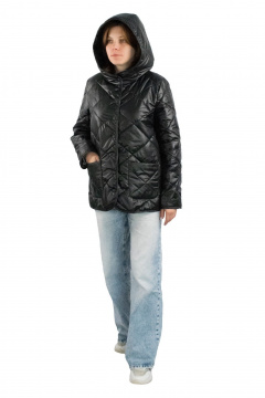 Куртка Нить 102-25 черный - фото 1