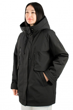 Куртка Нить 80-25 черный - фото 3