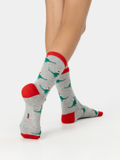 Носки Mark Formelle 430K-3443/B3-25430K серый_меланж_рис.3443 - фото 2