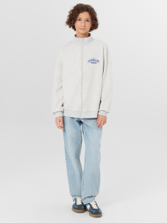 Толстовка Mark Formelle 123448/25-35532П-7 серый_меланж_4306_А_печать2_1_сл_на_ЛВ_дет_пер - фото 1