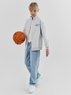 Толстовка Mark Formelle 123448/25-35532П-7 серый_меланж_4306_А_печать3_1_сл_на_ЛВ_дет_пер - фото 1