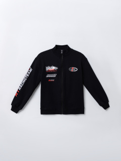 Толстовка Mark Formelle 123448/25-35532П-7 черный_печать5_2_сл_на_ЛВ_дет_пер_2_сл_на_ПР_дет_пе - фото 2