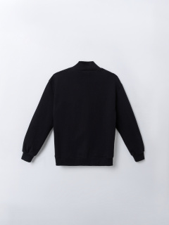 Толстовка Mark Formelle 123448/25Е-42087П-7 черный_печать_2_сл_на_ЛВ_дет_пер - фото 3