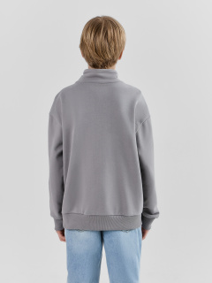 Толстовка Mark Formelle 123458/25Е-42084П-7 серый_печать1_1_сл_на_пол - фото 2