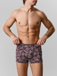 Трусы Mark Formelle 411134/25-5559П-5 японский_паттерн_на_бордовом - фото 1