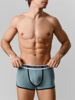 Трусы Mark Formelle 411165-2/25-5517П-5 узор_на_бризе_серый_меланж_4306_А - фото 2