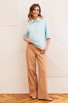 Джемпер Gizart 15380 голубой - фото 5