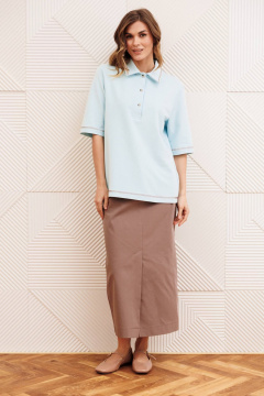 Джемпер Gizart 15380 голубой - фото 1