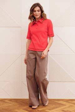 Джемпер Gizart 15419/1 морковный - фото 1