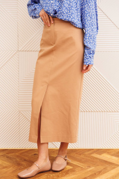 Юбка Gizart 35348/1 мокко мусс - фото 5