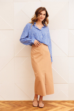 Юбка Gizart 35348/1 мокко мусс - фото 2