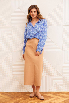 Юбка Gizart 35348/1 мокко мусс - фото 1