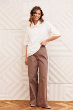 Брюки Gizart 35377 капучино - фото 2