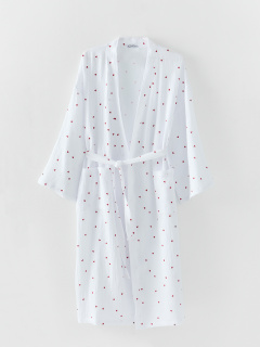 Халат Mark Formelle 552298/25-40807ПП-9 сердечки_на_белом - фото 1