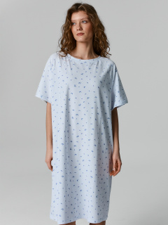 Сорочка Mark Formelle 572385/25-35901ПП-5 букетики_на_голубом - фото 1