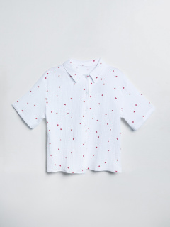 Жакет, шорты Mark Formelle 592674/25-41928ПП-9 сердечки_на_белом - фото 5