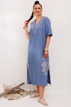 Платье Galean Style 1006 синий - фото 1