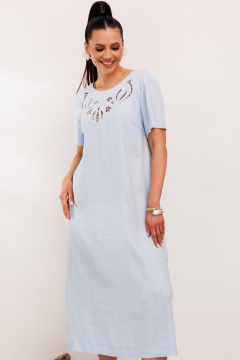 Платье Galean Style 1011 голубой - фото 3