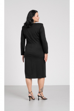 Платье FASHION CENTRE В-4216 черный - фото 4