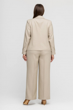 Брюки, жакет Gold Style 2749 бежевый - фото 5