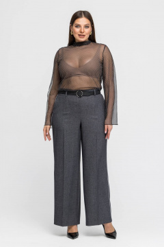 Брюки, жакет Gold Style 2759 черный,белый - фото 4